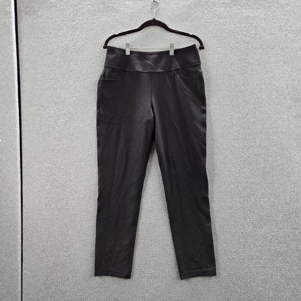 PUMA Women Activewear Pants M Black PWRSHAPE Yoga Legging Slim 27"‎ Inseam NWT